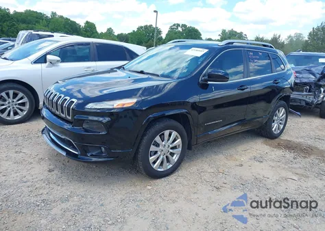 2017 Jeep Cherokee Overland 4X4 from USA, damaged, VIN 1C4PJMJS7HW589284